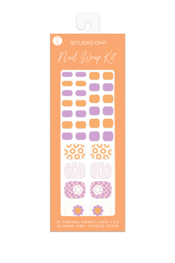 Pedi Nail Wrap Kit