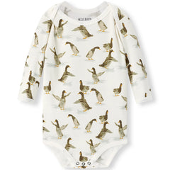 Duck Organic Cotton Long Sleeve One Piece