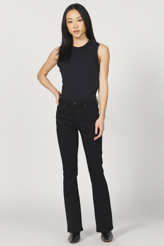 Jaxtyn Mid Rise Bootcut Denim