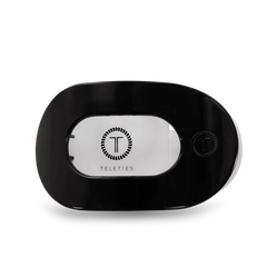 Flat Round Clip Jet Black