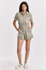 Jocie Color Denim Romper
