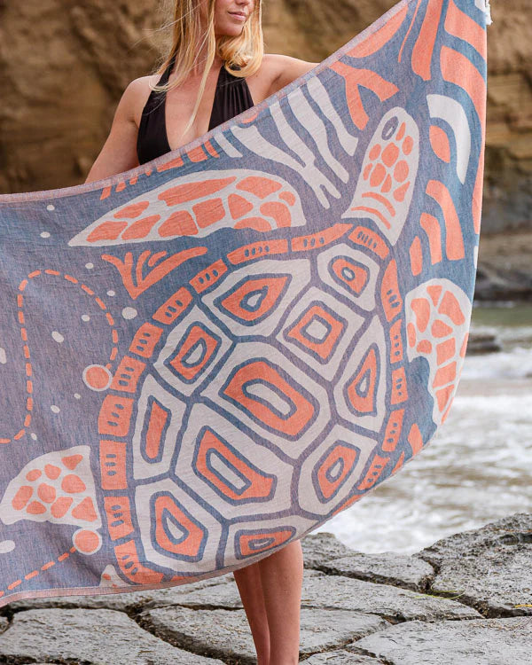Journey Turtle Towel - Fahlo