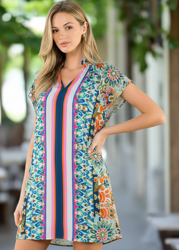 THML Jules Pop Shift Dress