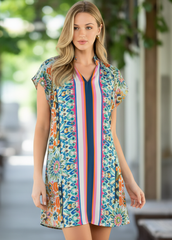 THML Jules Pop Shift Dress