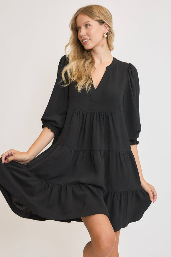 Rowan Tiered Mini Dress