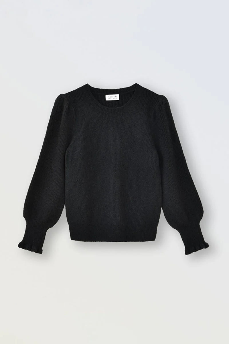 Girls Ruffled Cuff Sweater