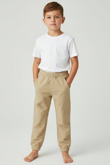 Boys Court Jogger Khaki