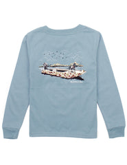 Boys Boat Ride LS Graphic T-Shirt