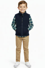 Boys Blake Vest Navy