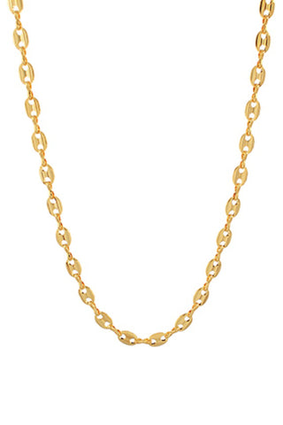Linked Pig Nose Shape Choker