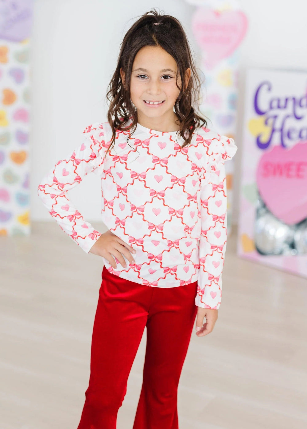 Lovebug L/S Ruffle Tee