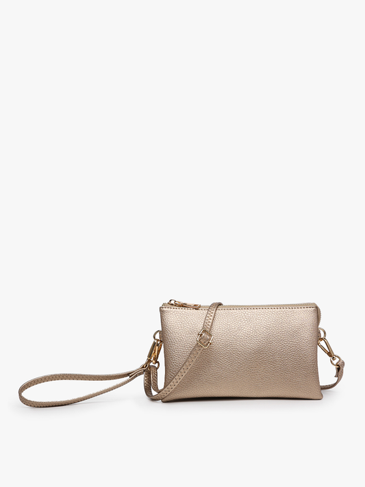 Riley Metallic Crossbody