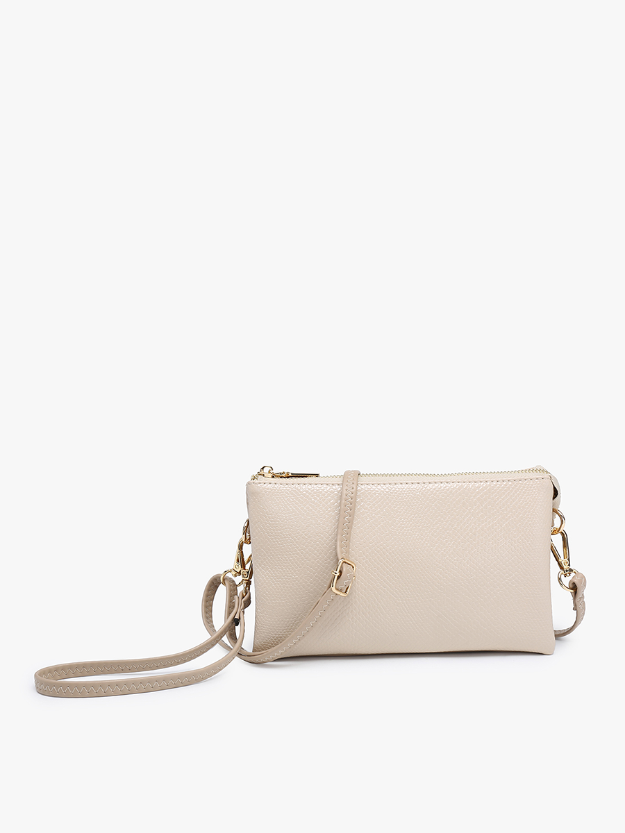 Riley Snake Print Crossbody/Wristlet