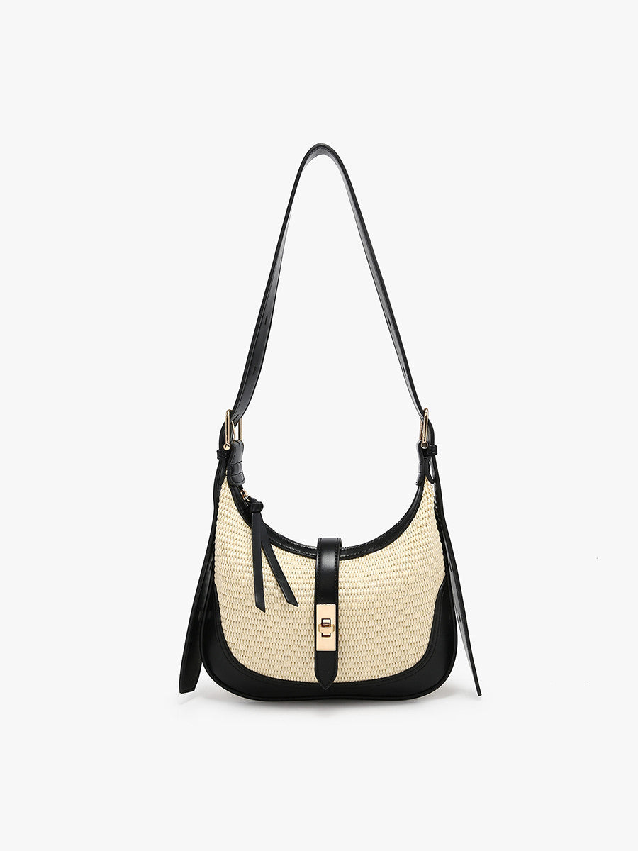 Ariana Straw Shoulder Bag