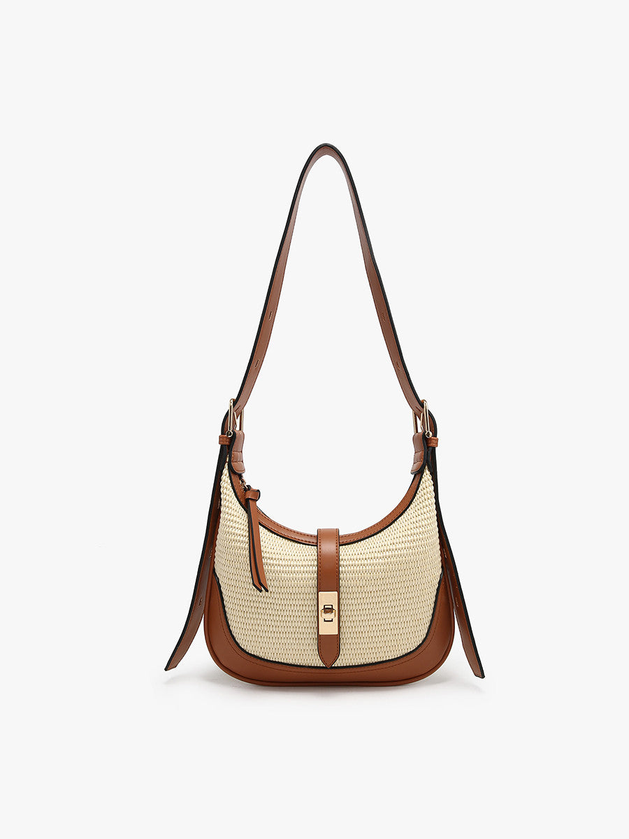 Ariana Straw Shoulder Bag