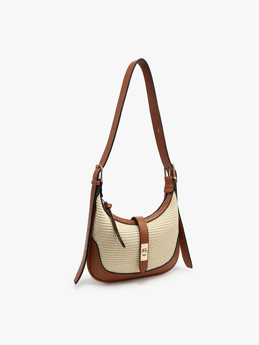 Ariana Straw Shoulder Bag