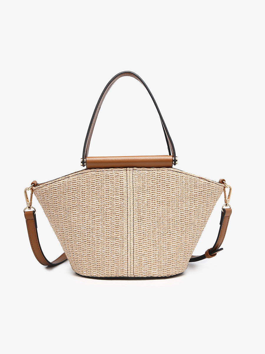 Raelynn Small Straw Tote