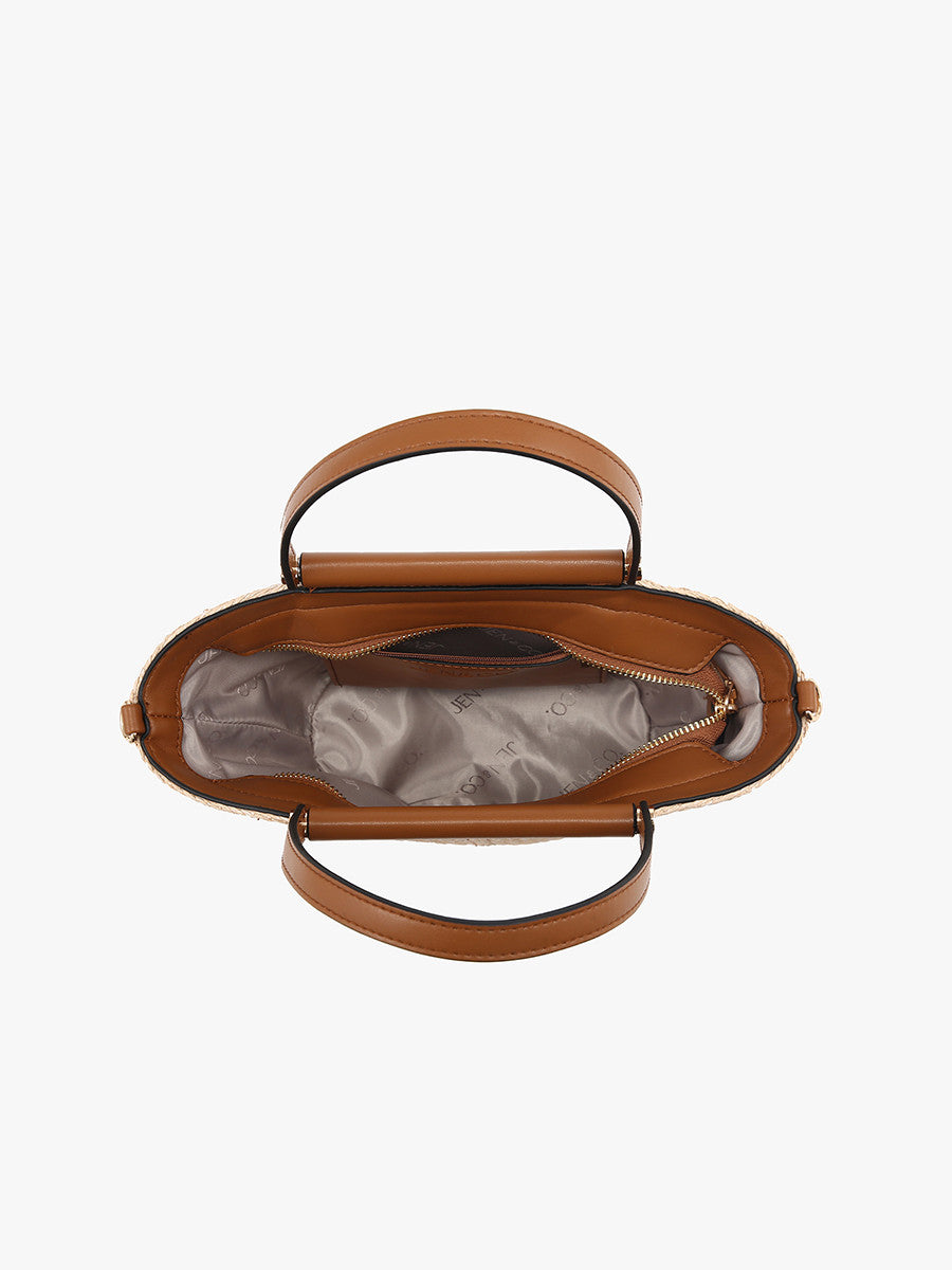 Raelynn Small Straw Tote