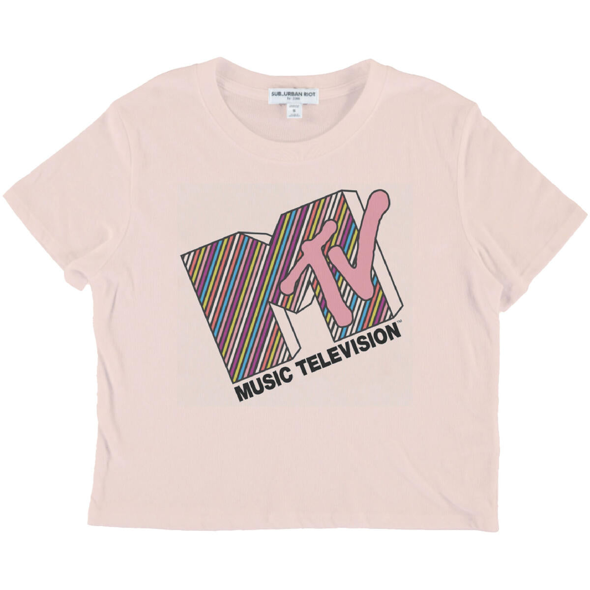 Girls "MTV" Graphic Tee Shirt