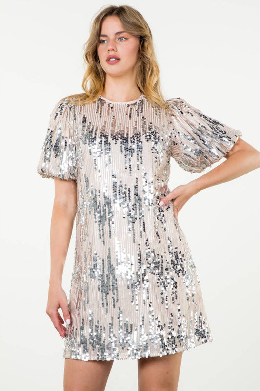 Madison Sequin Detail Dress