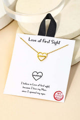 Mama Heart Pendant Necklace