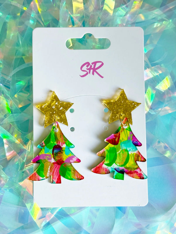 Merry and Bright Art Tree