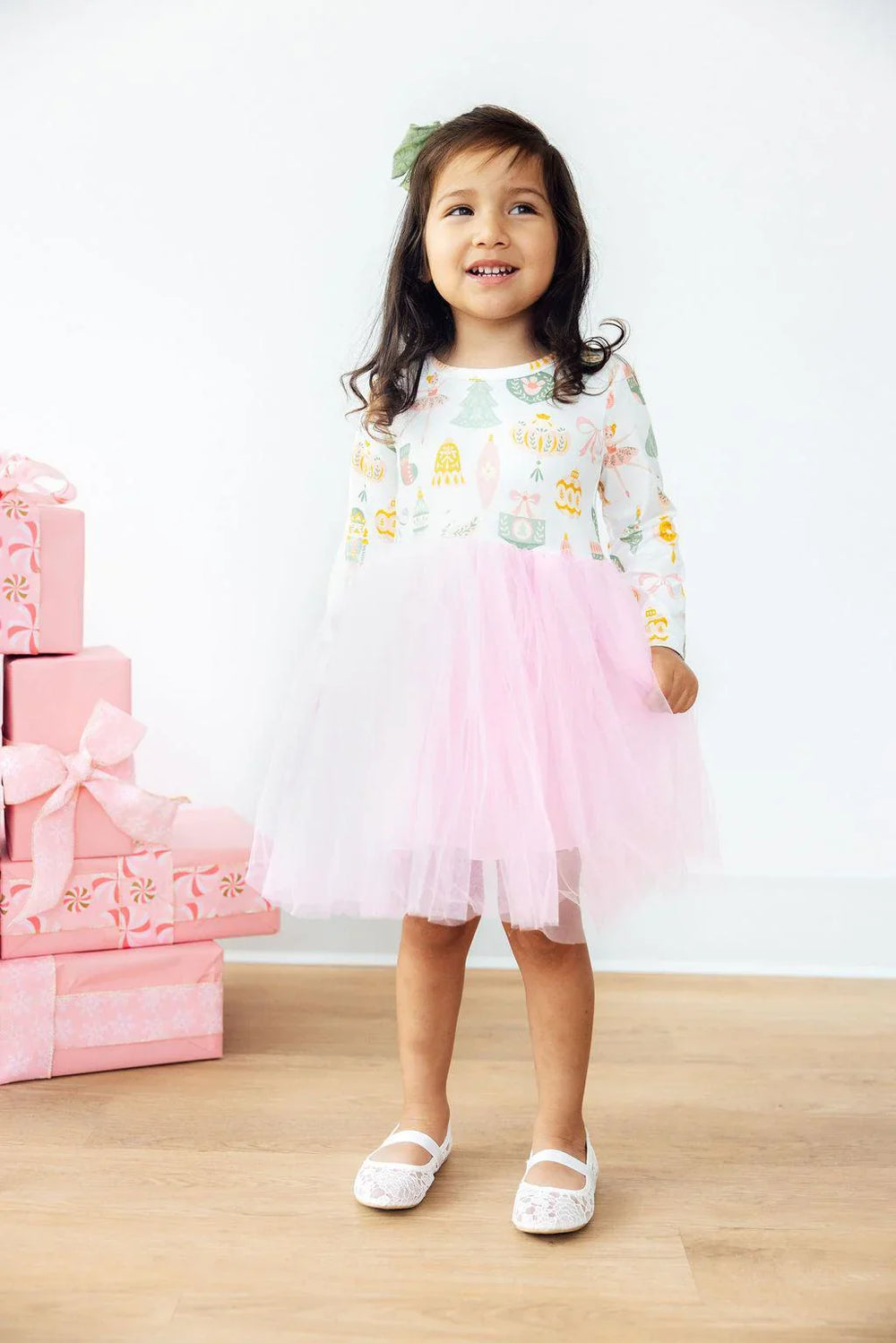 Girls Pink Nutcracker Tutu Dress