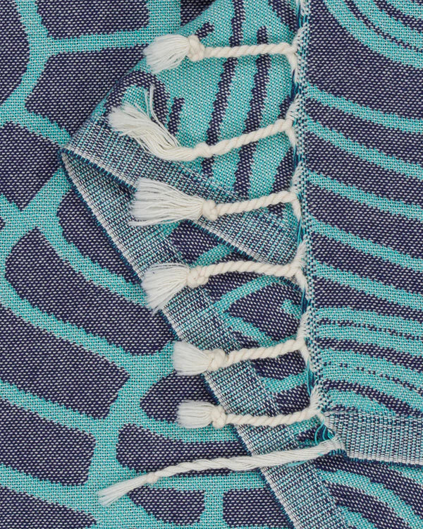 Mint Swirl Turtle Towel