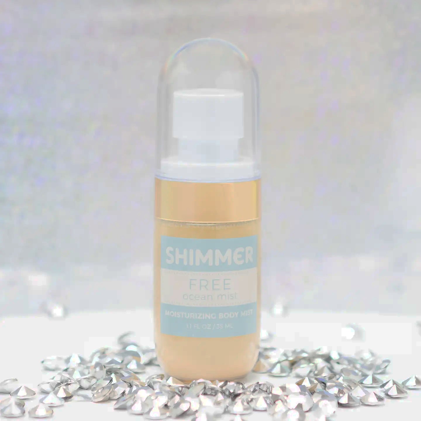 Mixologie Free (ocean mist) SHIMMER Body Mist