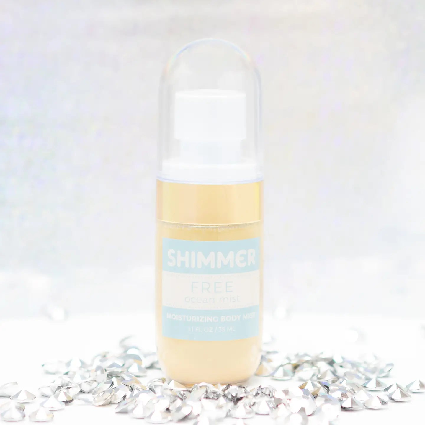 Mixologie Free (ocean mist) SHIMMER Body Mist