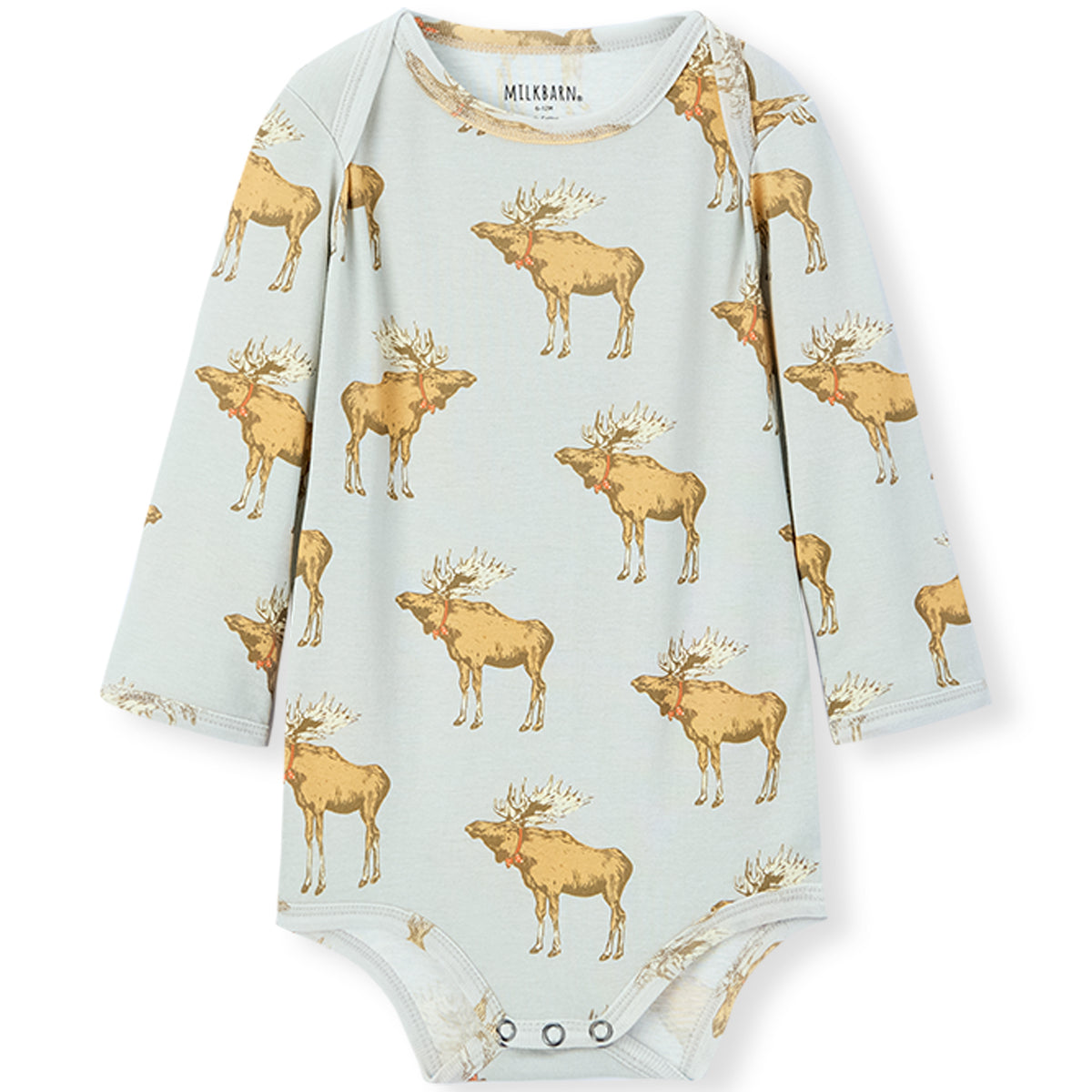 Moose Organic Cotton Long Sleeve One Piece