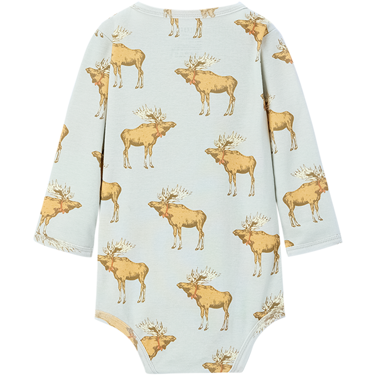 Moose Organic Cotton Long Sleeve One Piece