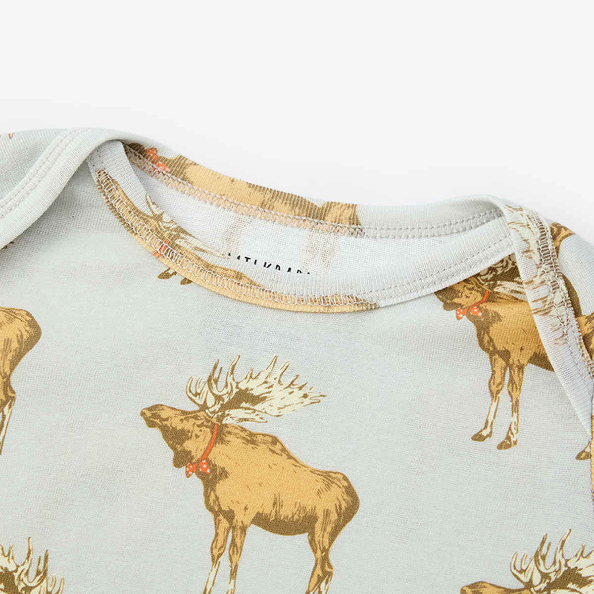 Moose Organic Cotton Long Sleeve One Piece