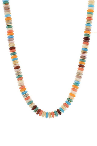 Multi Color Candy Bead Necklace
