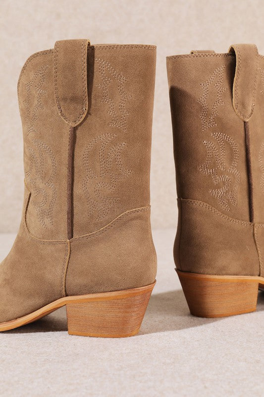 Remy Mini Suede Boots