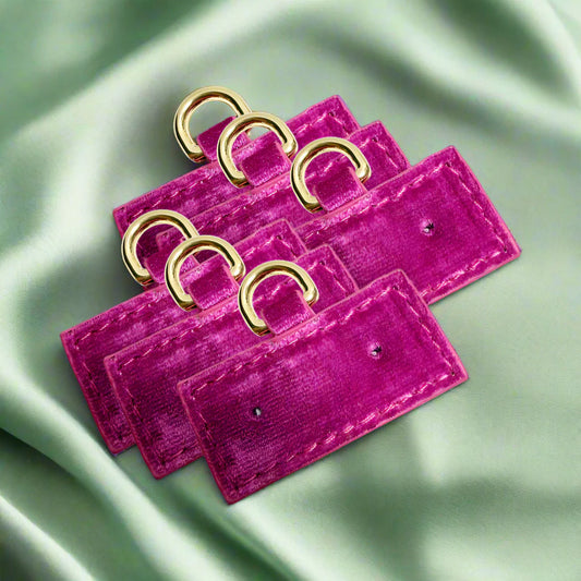 NEW Earring Stays - Fuchsia Velvet