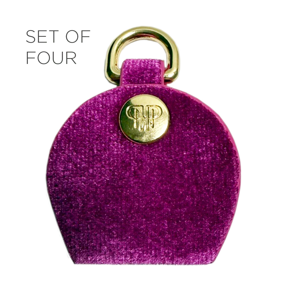 NEW Necklace Holders  - Fuchsia Velvet