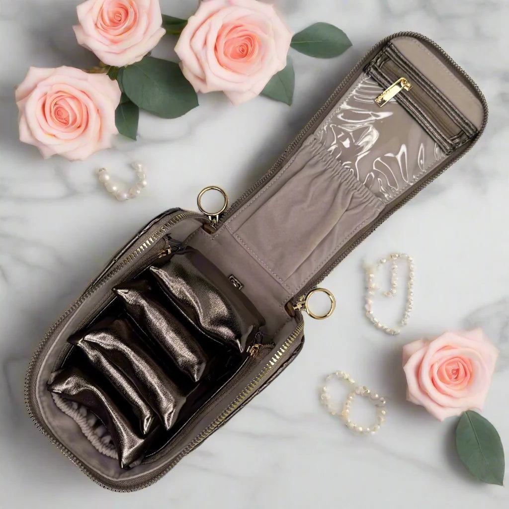 NEW Train Jewelry Case - Bronze