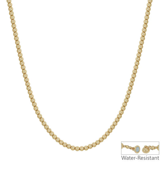 Magnetic Gold Beaded Necklace