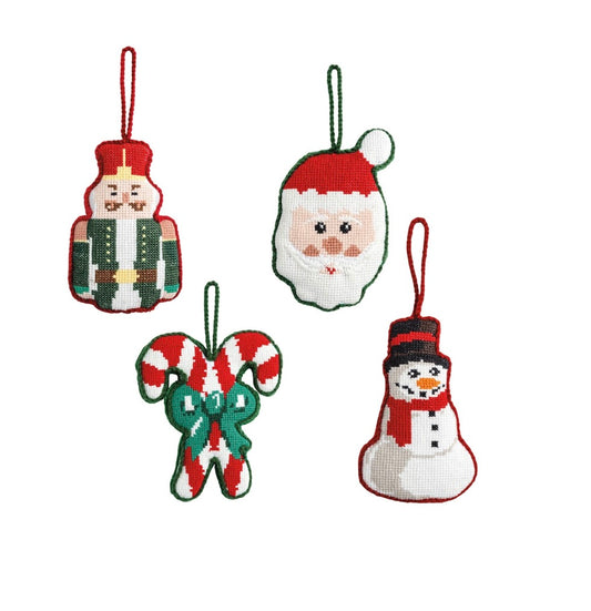 Needlepoint Christmas Ornaments