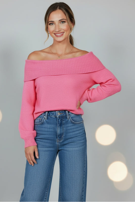 Off the Shoulder Sweater