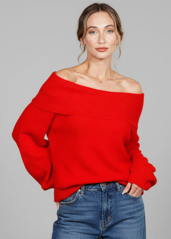 Off the Shoulder Sweater