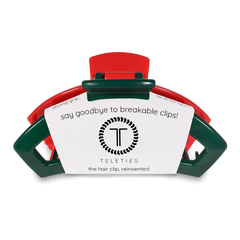 Open Red and Green Hair Clip