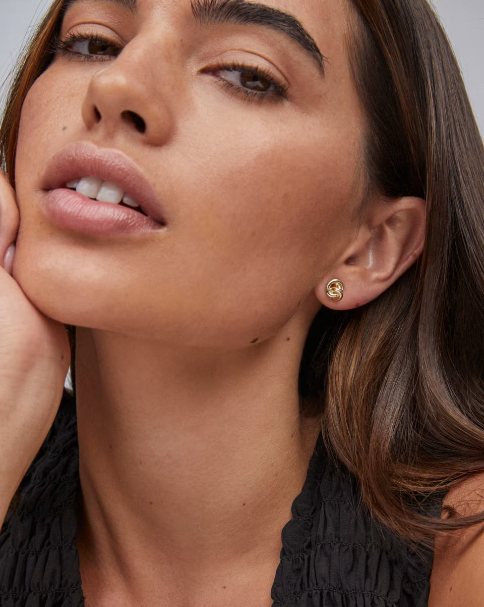 Presleigh Stud Earrings Gold