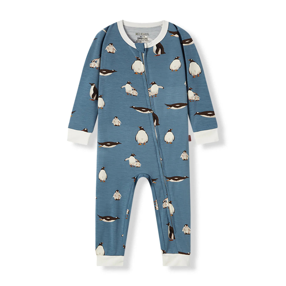Penguin Luxe Stretch Zipper Pajama