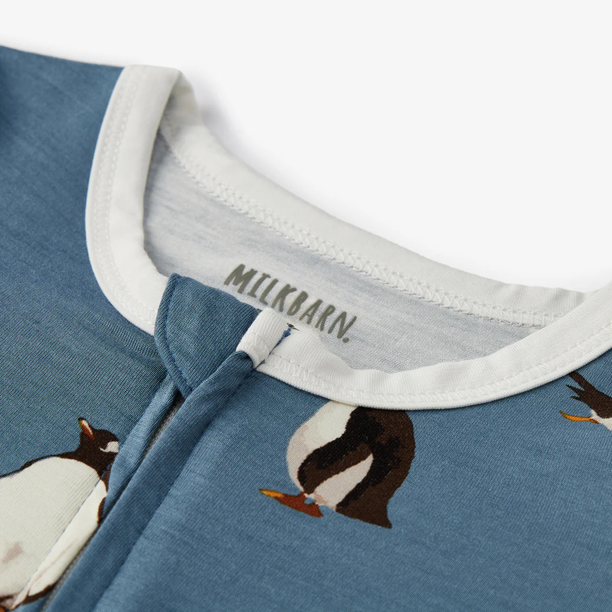 Penguin Luxe Stretch Zipper Pajama