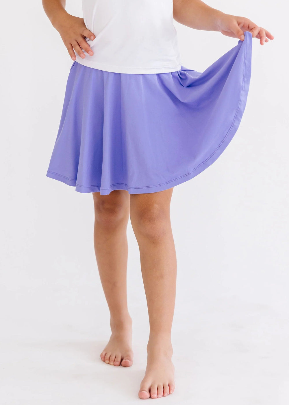 Periwinkle Twirl Skort