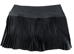 Black Pleated Skort