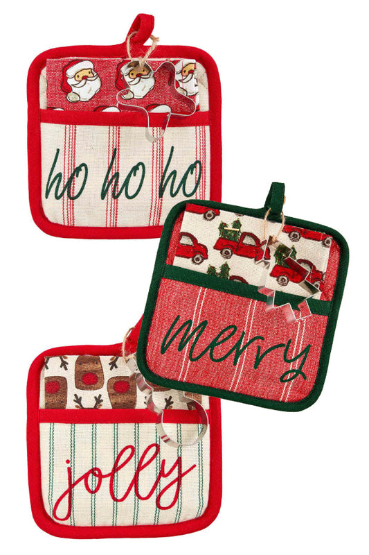 Christmas Pot Holder Set