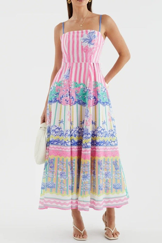 Pretty in Pink Maxi Dress